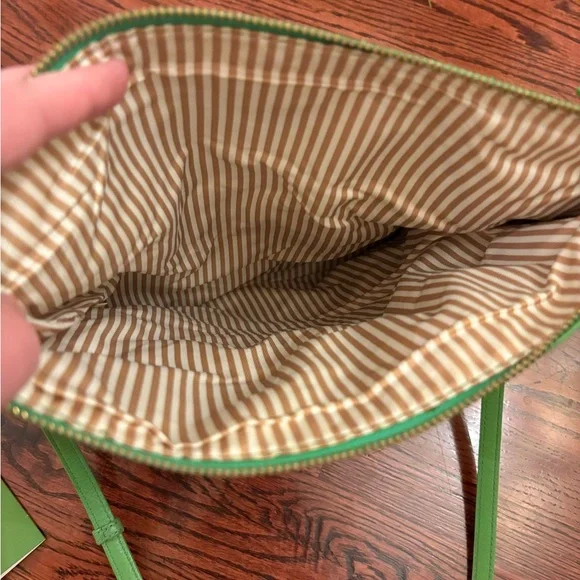 Kate Spade Green Leather Crossbody Bag ♠️ - Picture 7 of 13